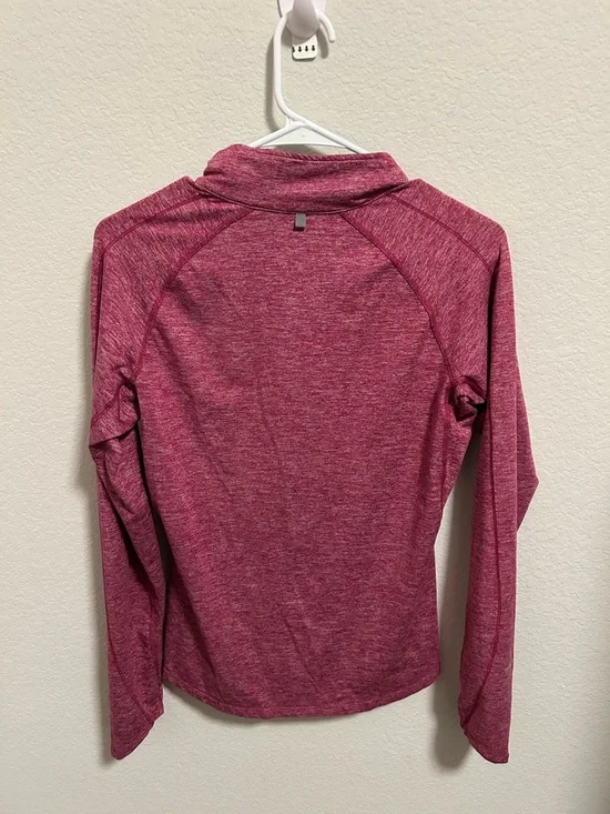Nike Dri Fit Running 1/4 Zip Pullover Womens Medium - Picture 2 of 2